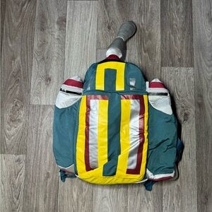Star Wars Boba Fett Jetpack Plush Backpack Mandalorian Bounty Hunter